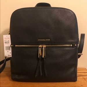 Michael Kors Black Backpack